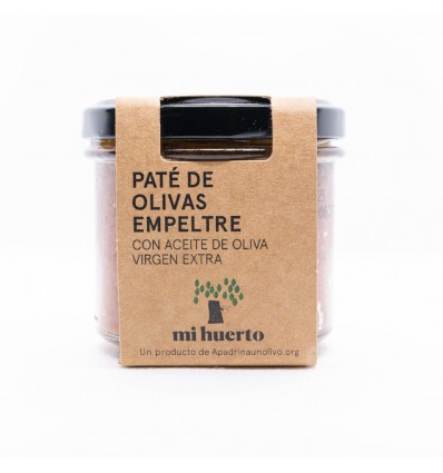 Paté de olivas empeltre en AOVE 110 g | Producto solidario